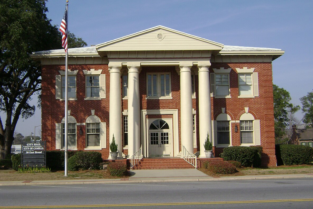Aerial View of Camilla, GA